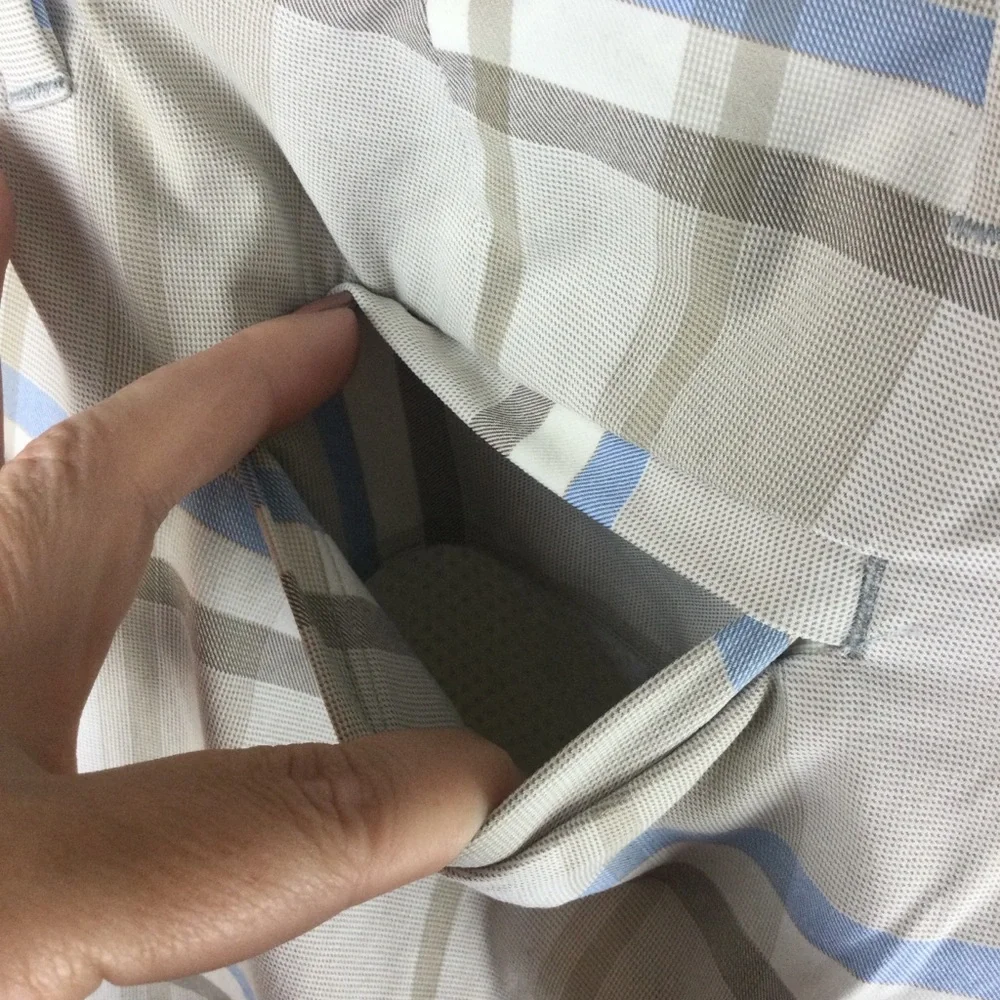 Tommy Bahama Chip Shot Plaid 10” Stretch Performance Golf Shorts Size 30